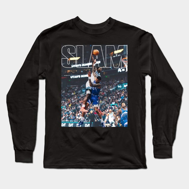 Anthony edwards Long Sleeve T-Shirt by nelarerg